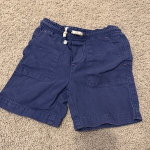 Mini Boden Blue Kids Shorts with Drawstring